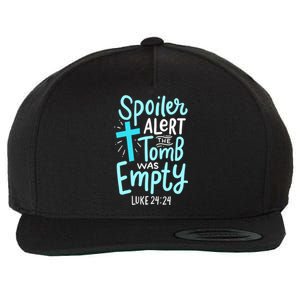 The Tomb Was Empty Luke 24:24 Wool Snapback Cap