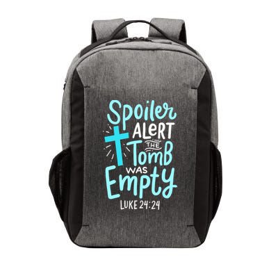 The Tomb Was Empty Luke 24:24 Vector Backpack