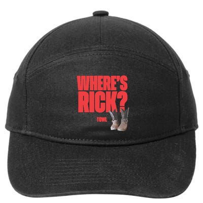 Twdu The Walking Dead WhereS Rick Boots 7-Panel Snapback Hat