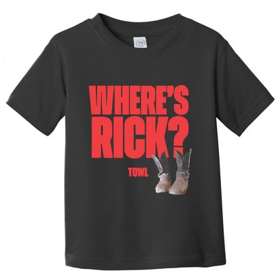 Twdu The Walking Dead WhereS Rick Boots Toddler T-Shirt
