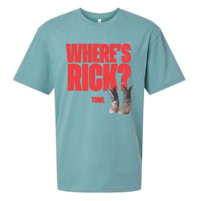 Twdu The Walking Dead WhereS Rick Boots Sueded Cloud Jersey T-Shirt