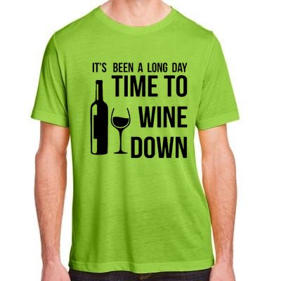 Time To Wine Down Adult ChromaSoft Performance T-Shirt