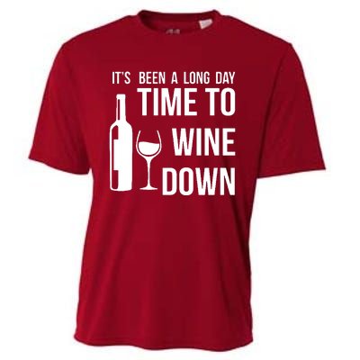 Time To Wine Down Cooling Performance Crew T-Shirt