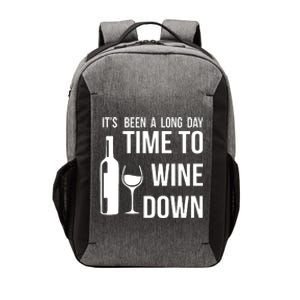 Time To Wine Down Vector Backpack