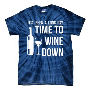 Time To Wine Down Tie-Dye T-Shirt