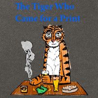 The Tiger Who Came For A Pint Cotton Canvas Backpack