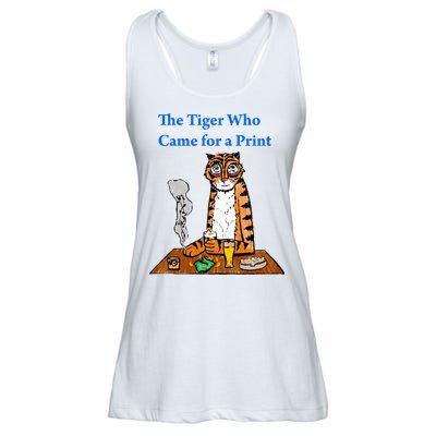 The Tiger Who Came For A Pint Ladies Essential Flowy Tank
