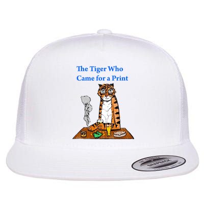 The Tiger Who Came For A Pint Flatbill Hat
