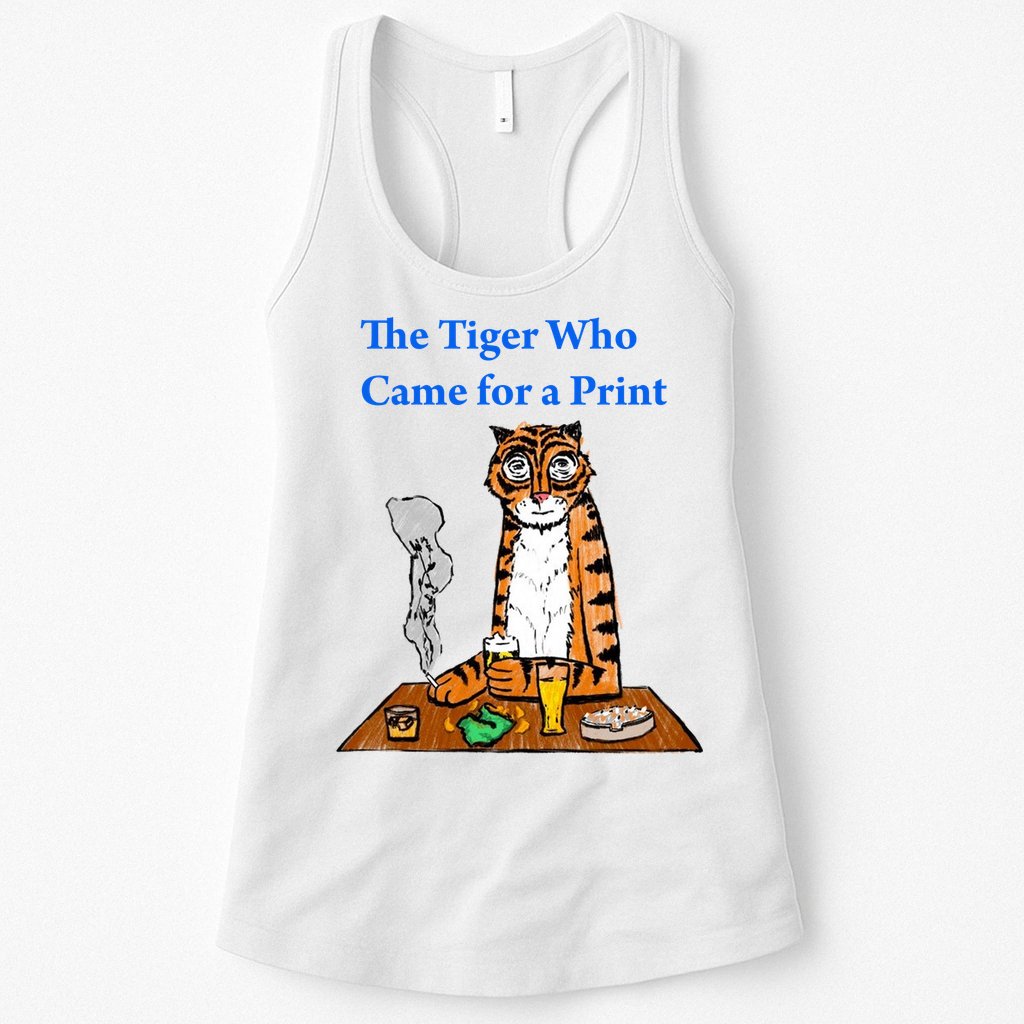 The Tiger Who Came For A Pint Womens Tank Top