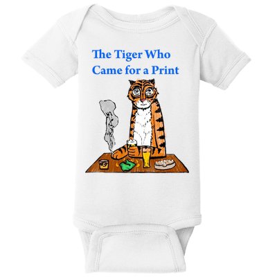 The Tiger Who Came For A Pint Baby Bodysuit