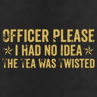 The Tea Was Twisted Quote 25L Jumbo Tote