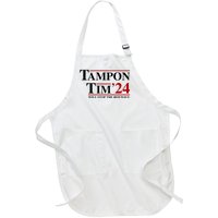 Tampon Tim Will Stop The Red Wave Full-Length Apron With Pockets