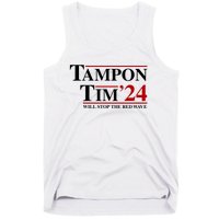 Tampon Tim Will Stop The Red Wave Tank Top