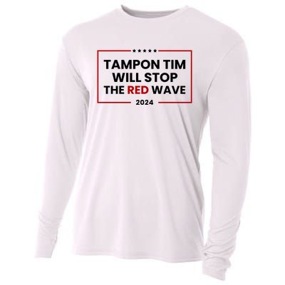 Tampon Tim Will Stop The Red Wave Cooling Performance Long Sleeve Crew