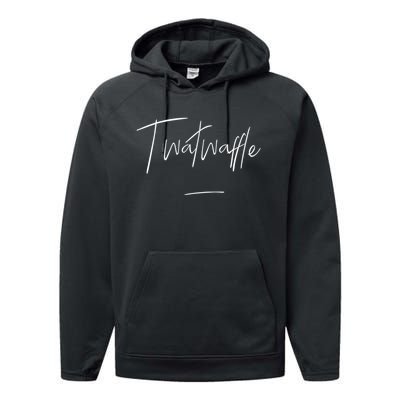 Twatwaffle Performance Fleece Hoodie