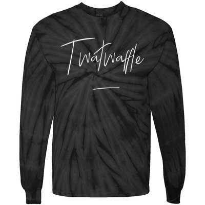 Twatwaffle Tie-Dye Long Sleeve Shirt