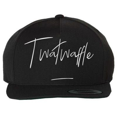 Twatwaffle Wool Snapback Cap