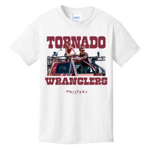 Twisters Tornado Wranglers Tyler & Kate Kids T-Shirt