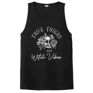 Thick Thighs Witchy Vibes PosiCharge Competitor Tank