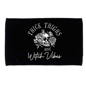 Thick Thighs Witchy Vibes Microfiber Hand Towel