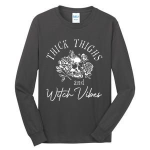 Thick Thighs Witchy Vibes Tall Long Sleeve T-Shirt