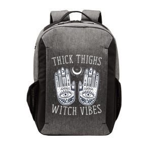 Thick Thighs Witch Vibes Halloween Vector Backpack