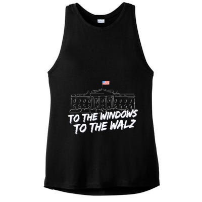 To The Windows To The Walz Ladies PosiCharge Tri-Blend Wicking Tank