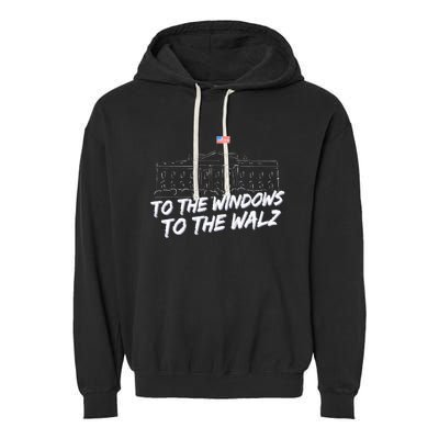 To The Windows To The Walz Garment-Dyed Fleece Hoodie