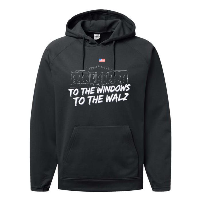 To The Windows To The Walz Performance Fleece Hoodie