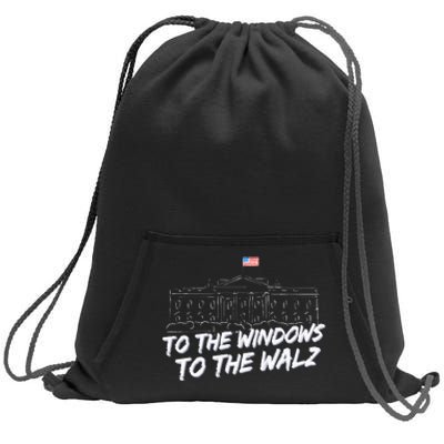 To The Windows To The Walz Sweatshirt Cinch Pack Bag