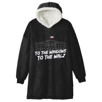 To The Windows To The Walz Hooded Wearable Blanket