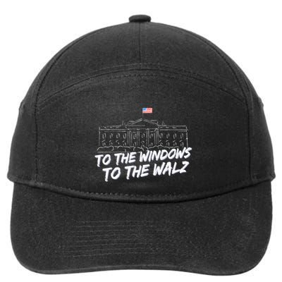 To The Windows To The Walz 7-Panel Snapback Hat
