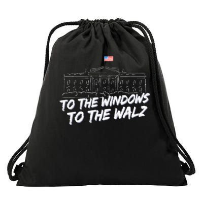 To The Windows To The Walz Drawstring Bag