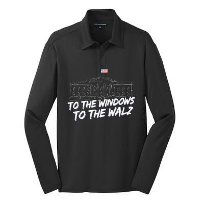 To The Windows To The Walz Silk Touch Performance Long Sleeve Polo