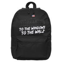 To The Windows To The Walz 16 in Basic Backpack