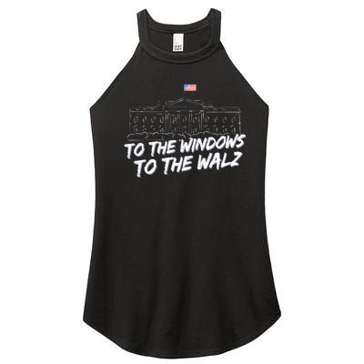 To The Windows To The Walz Women’s Perfect Tri Rocker Tank