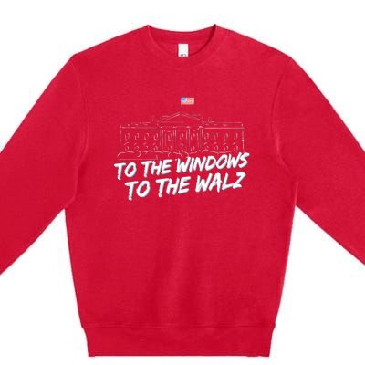 To The Windows To The Walz Premium Crewneck Sweatshirt