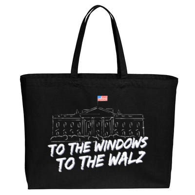 To The Windows To The Walz Cotton Canvas Jumbo Tote