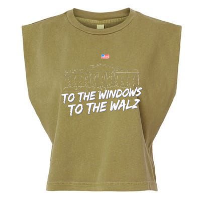 To The Windows To The Walz Garment-Dyed Women's Muscle Tee