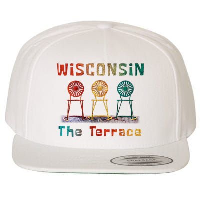 “The Terrace” Wisconsin Wool Snapback Cap