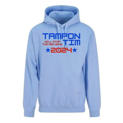 Tampon Tim Will Stop The Red Wave Unisex Surf Hoodie