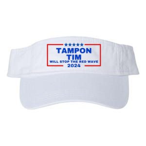 Tampon Tim Will Stop The Red Wave Valucap Bio-Washed Visor