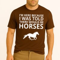 Told There Would Be Horses Cooling Performance Crew T-Shirt