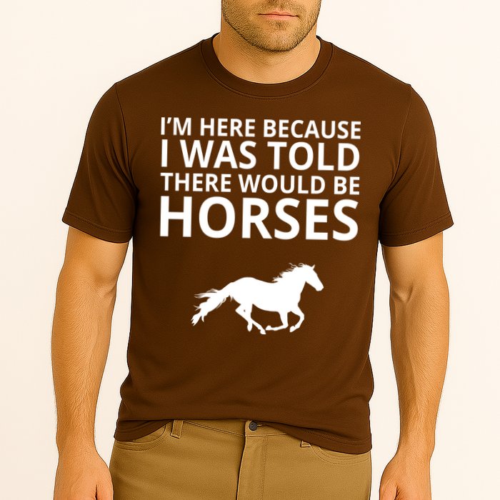Told There Would Be Horses Cooling Performance Crew T-Shirt
