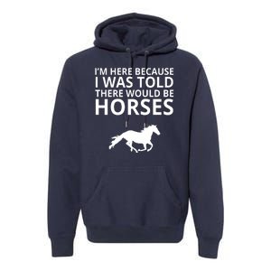 Told There Would Be Horses Premium Hoodie