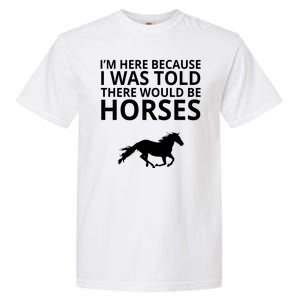 Told There Would Be Horses Garment-Dyed Heavyweight T-Shirt