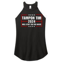 Tampon Tim Will Stop The Red Wave Women’s Perfect Tri Rocker Tank