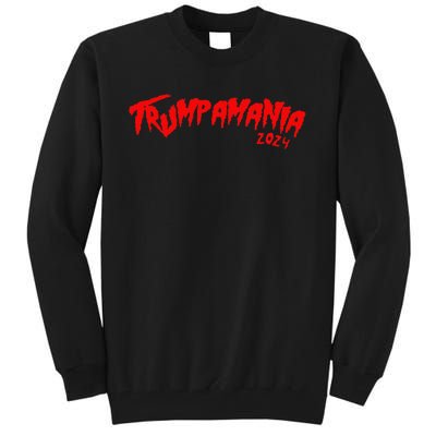 Trumpamania Trump Wrestling Mem Trumpamania Tall Sweatshirt