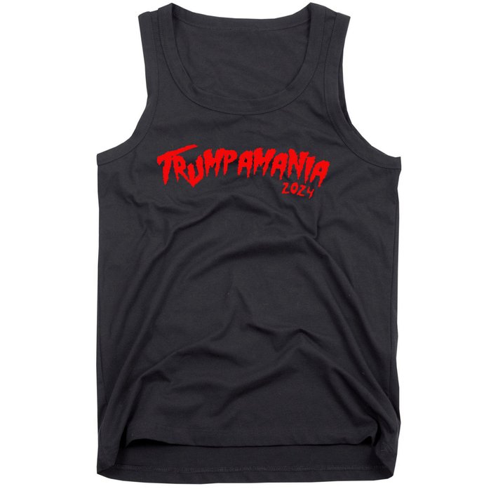 Trumpamania Trump Wrestling Mem Trumpamania Tank Top