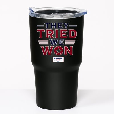 They Tried We Won Trump 2024 Tumbler